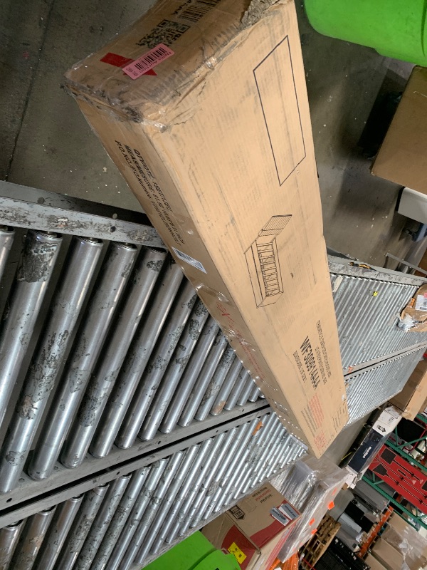 Photo 1 of ********************PARTIAL ITEM, THIS IS ONLY BOX 2 OUT OF 2*********************

Queen Size Teddy Fleece Platform Bed with Twin XL Trundle Underneath, LED Lights Headboard Upholstered Bed Frame for Home Apartment Limited Places, Space-Saving Bedroom Fu