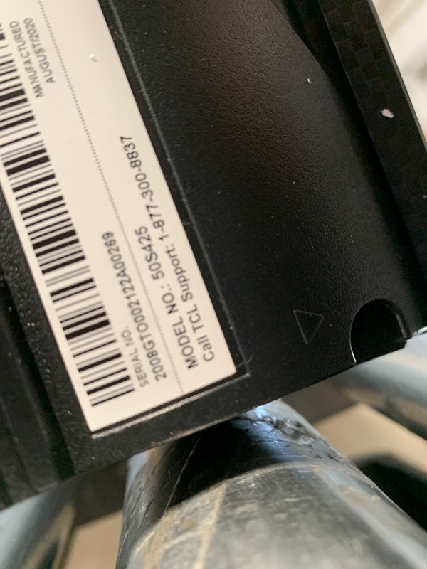 Photo 1 of ***********SCREEN DAMAGED, NON-FUNCTIONAL, FINAL SALE*************

TCL 50S425 50 Inch 4K Smart LED Roku TV (2019)
