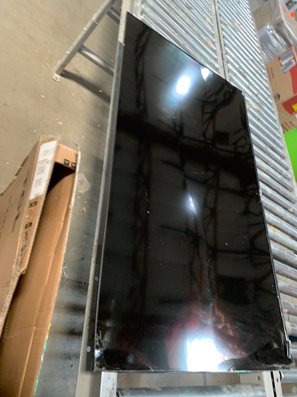 Photo 1 of **************HEAVILY DAMAGED, NON-FUNCTIONAL, FINAL SALE*****************

TCL 50-Inch Class S4 4K LED Smart TV with Roku TV (50S450R, 2023 - Model), Dolby Vision, HDR, Dolby Atmos, Works with Alexa, Google Assistant and Apple HomeKit Compatibility, Stre