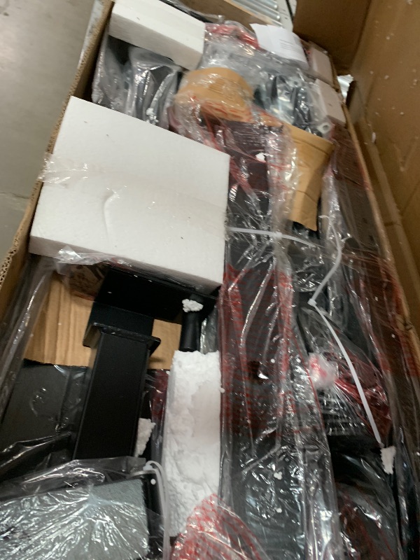 Photo 1 of ****************PARTIAL SET, THIS IS ONLY BOX 2 OUT OF 3***************

FEIERDUN Multi-Function Squat Rack Power Cage FLA01,2000LBS Capacity Power Rack with Adjustable Cable Crossover System and Additional Attachments, Ideal Weight Cage for Home Gym & Ga