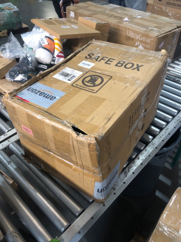 Photo 1 of (PARTS/SCRAP) (ITEM IS DENTED/DAMAGED) 4.3 Cub Large Fireproof Safe for Home Use, Digital Home Safes Water and Fireproof with Spare Keys and Alarm System, Anti-Theft Fire Proof Safe Box for Home Office