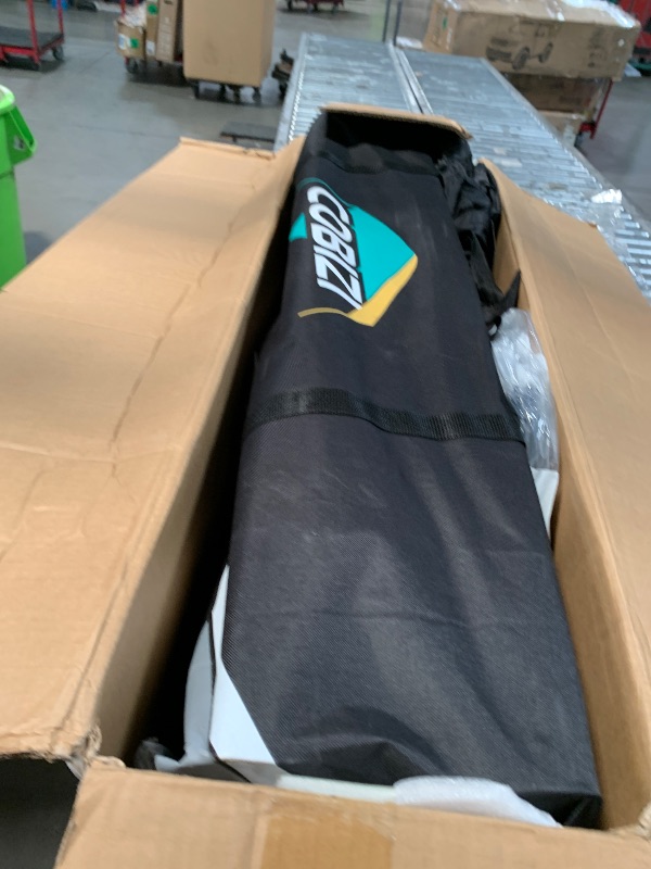 Photo 1 of ***ISSUE WITH FRAME PARTS ONLY ITEM*** COBIZI 10x20 Pop Up Canopy, Tents for Parties with 6 Removable Sidewalls Easy up Commercial Party Tent Waterproof UV50+ All Season Outdoor Shelter Wedding Event Canopy Gazebo Foldable with 4 Sandbags
