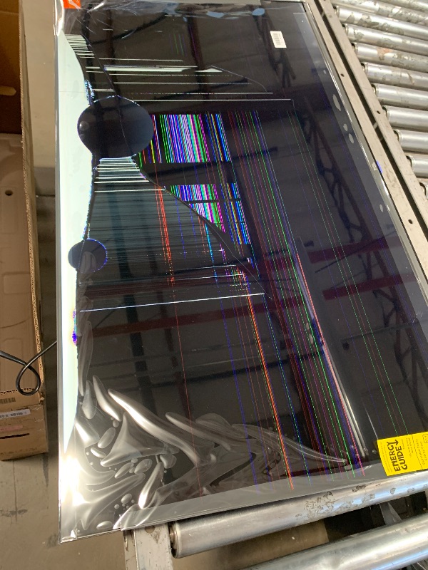 Photo 1 of ***************SCREEN DAMAGED, NON-FUNCTIONAL, FINAL SALE***********************

TCL 40-Inch Class S3 1080p LED Smart TV with Fire TV (40S350F, 2023 Model), Alexa Built-in, Apple AirPlay Compatibility, Streaming FHD Television,Black