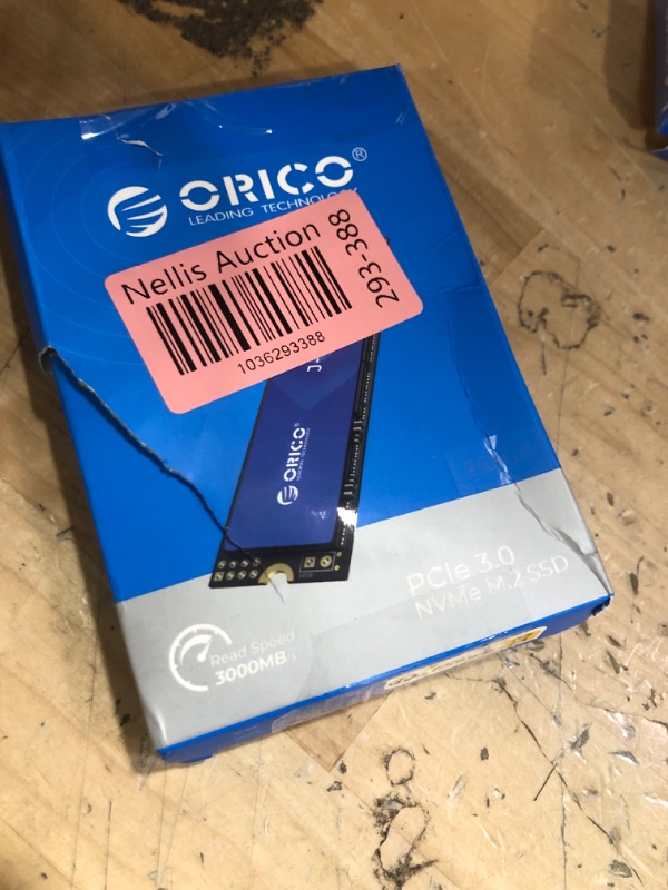 Photo 1 of ORICO NVMe SSD 256GB M.2 with Heatsink, PCIe Gen3x4 2280 Internal Solid State Drive, SLC Cache 3D NAND, Up to 1800MB/s, Compatible with Laptop and PC Desktops -J10