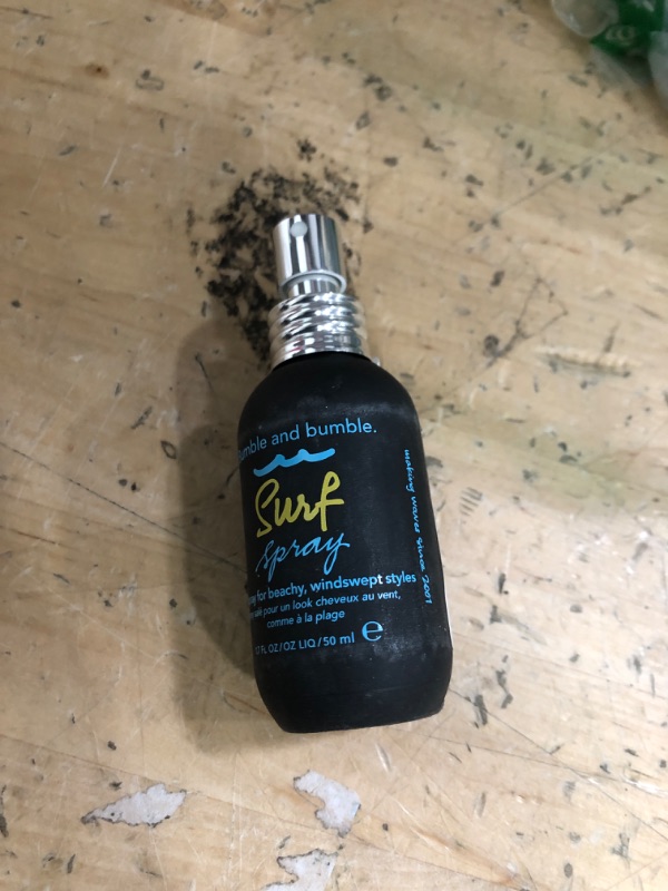 Photo 1 of Bumble and bumble. Surf Sea Salt Spray | Volumizing | Adds Texture + Matte Finish, Wavy Straight, 1.7 Fl Oz