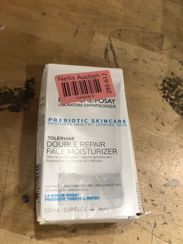 Photo 1 of La Roche-Posay Toleriane Double Repair Face Moisturizer, Daily Moisturizer Face Cream with Ceramide and Niacinamide for All Skin Types, Oil Free, Fragrance Free