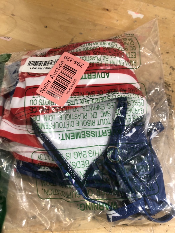Photo 1 of Aulyffo 4th of July Swimsuit Girls 12-14 Girl 4th of July Bathing Suit 2 Piece Swimsuits Criss Cross Bathing Suits Ruched Girls' Swimwear 13-14 Years American Flag
