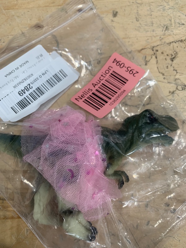 Photo 1 of Allosaurus Dinosaur Cake Toppers With Tutu And Dress, Allosaurus Dinosaur Cake Topper With Tutu Party Hat For Girls Jungle Dinosaur Birthday Party Decorations…