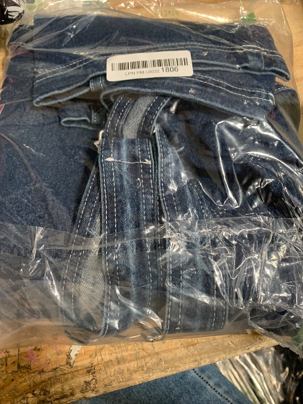 Photo 1 of & Company Womens Stretch Denim Overalls PVJ6126 MEDIUM WAS S