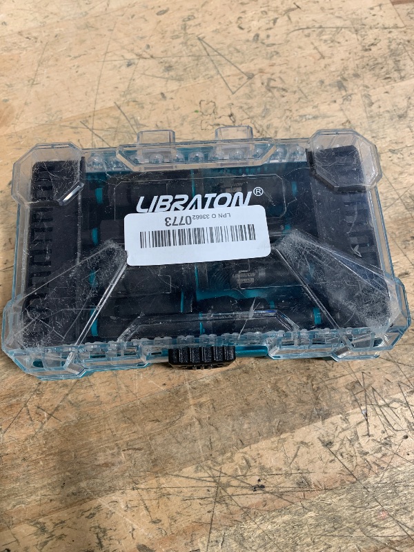 Photo 1 of LIBRATON Magnetic Nut Driver Set, 16PCs Impact Driver Bit Set, Deep Nut Driver Set, SAE Nut Driver for Impact Drill, 1/4"-9/16" Nut Drivers and 1/4"-4/3" Deep Nut Drivers, with Toolbox for Car Repairs