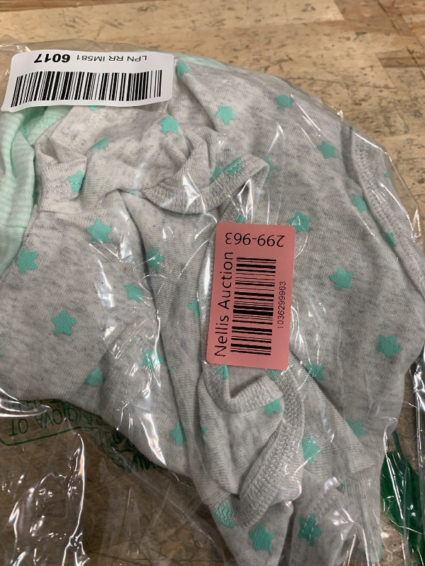 Photo 1 of ***(MISSING THE LAMB PIECES)***
Simple Joys by Carter's Unisex Babies' 6-Piece Bodysuits (Short and Long Sleeve) and Pants Set, Grey/Mint Green/Elephant/Lamb, 3-6 Months