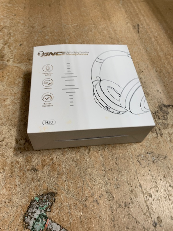 Photo 1 of Active Noise Cancelling Headphones, 100H Playtime Headphones Bluetooth Wireless, Bluetooth Headphones Over Ear with Built-in Mic, Wireless Headphones for Travel, Home, Office, Call, Music, Meeting