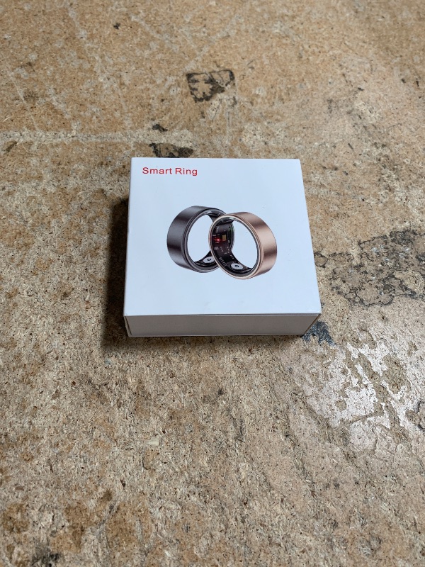 Photo 1 of 2025 New Smart Ring Vital Health Tracker for Men Women -IP68 Waterproof Fitness Ring with Sleep Tracker/Heart Rate/Blood Oxygen/Steps/Distance/Calories,Air Gestures,Charging case Up to 7-Day,Silver #8