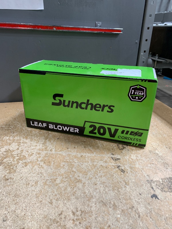 Photo 1 of Leaf Blower Cordless with 4.0Ah Battery and Charger, 135MPH 170CFM High Speed Leaf Blower with 2 Tube, 20V Electric Leaf Cleaner, Lightweight Handheld Small Blower for Car, Garden, House, Depot, Green
