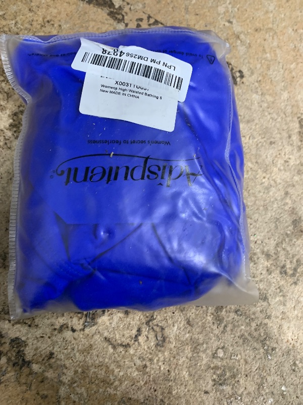 Photo 1 of Womens High Waisted Bathing Suits Flounce Halter Tank Top Bikini Bottoms Tummy Control Modest Swimwear Two Piece Swimsuits Tankini Sapphire Blue M