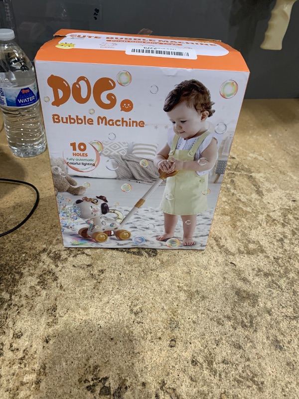 Photo 1 of Nicmore Automatic Bubble Machine for Toddlers: Portable Dog Bubble Maker Blower Toys for 3 4 5 6 Year Old Boy Girl Kids Outdoor Toys for Easter Party Birthday