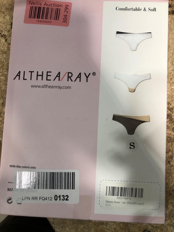 Photo 1 of Altheanray Women’s Seamless Underwear No Show Panties Soft Stretch Bikini Underwears 6 Pack(3081S-color12)
