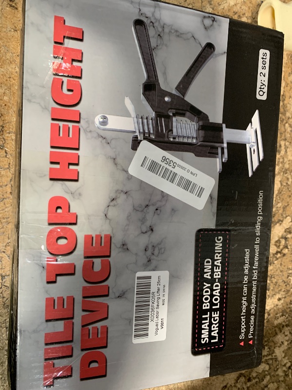 Photo 1 of 2 Pack Labor Saving Arm Jack, Lever Arm Lifter Hand Tool Jacks, Effort Elevator for Installing Doors Windows Cabinet, Furniture Drywall Lifter Jack