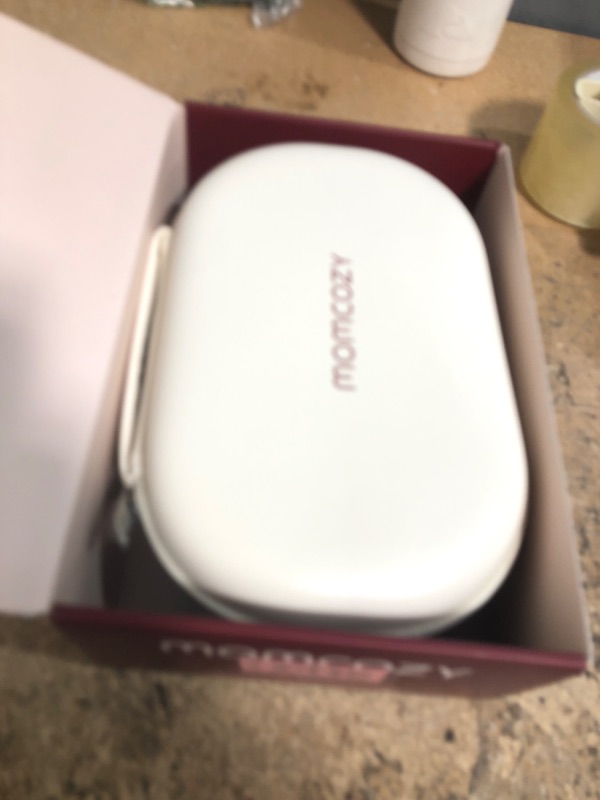 Photo 1 of ********************USED******************

Momcozy Breast Pump Hands Free Mobile Style | M6, Wearable Breastfeeding Pump Ideal Rhythm for More Milk, DoubleFit Flange More Fit & Discreet with 3 Modes & 9 Levels, 24mm - 2 Pack Cozy Red