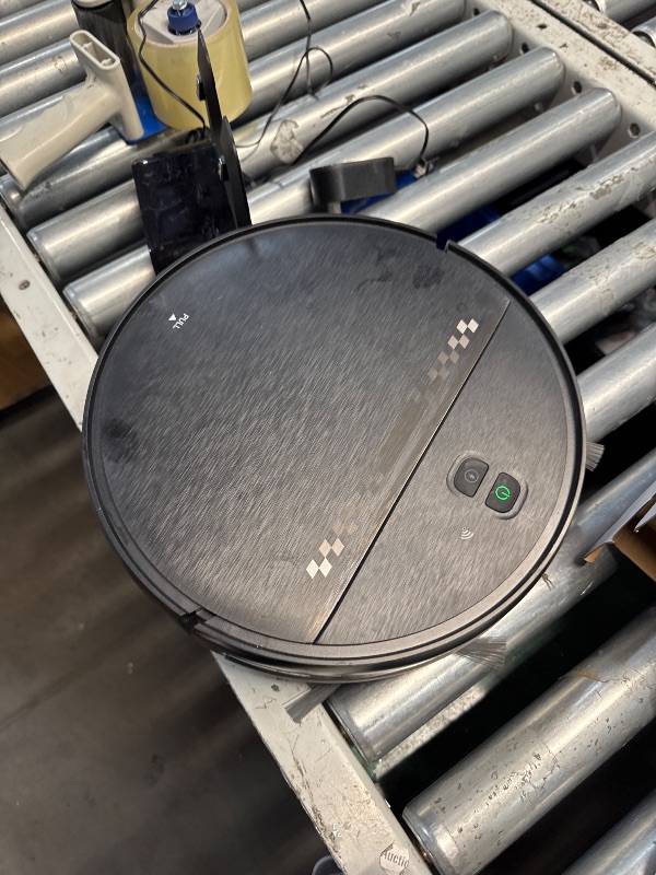 Photo 1 of (PARTS/SCRAP) (MAKES ODD NOISES) Robot Vacuum and Mop Combo, 2-in-1 Mopping Robot Vacuum Cleaner with 2300Pa Suction, 2.87'' Slim Design, Wi-Fi/App/Voice Control, 3D Obstacle Avoidance&Self-Charging for Hard Floors, Carpets, Pet Hair