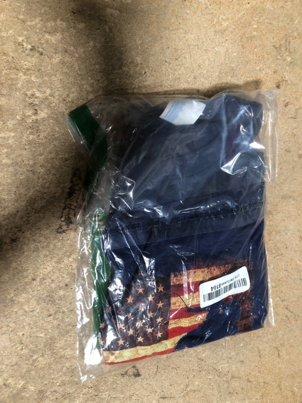 Photo 1 of Rodeo Cowboy Western USA Flag Cowboys T-Shirt Large