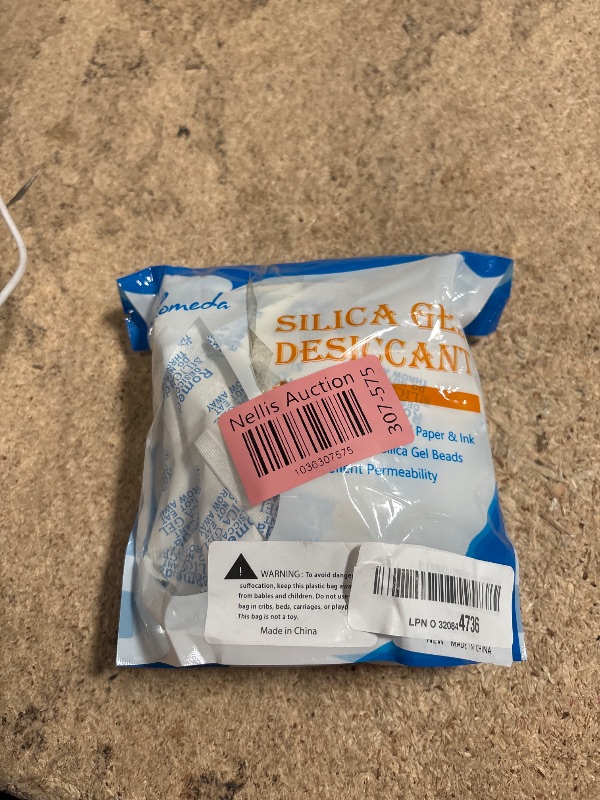 Photo 1 of 15 Pcs 20 Gram Silica Gel Packs, Transparent Desiccant, Desiccant Packets for Storage, Moisture Packs for Spices Jewelry Shoes Boxes Electronics Storage