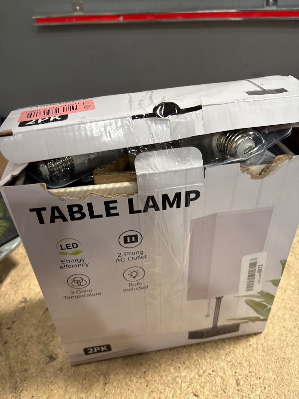 Photo 1 of 15'' Table Lamp for Bedroom set of 2,3-Color Bedside Lamps with Pull Chain Table Lamps for Night stands with AC Outlet,Small Night Light Lamps with 2 Bulbs Lamps for Living Room Kids Room Office Decor