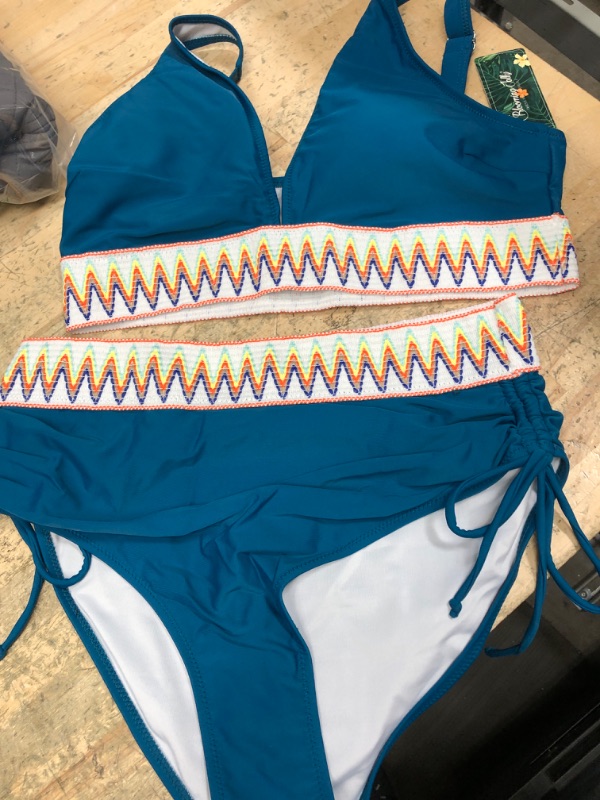 Photo 1 of 2 PIECE SWIMSUIT L