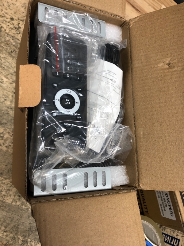 Photo 1 of 7'' Double Din Car Stereo with Upgraded Wireless Apple Carplay & Android Auto, 240W Powerful Sound, Bluetooth Handsfree, RDS/FM/AM Reiceiver, USB Type-C Charge/AUX/TF Full Ports, Touchscreen Radio