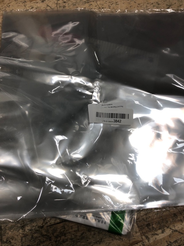 Photo 1 of 20 Clear Vinyl Record Sleeves, 12" LP Outer Record Sleeves, 12.75" x 12.75", 3.2 Mil Protective Album Covers for Single & Double Vinyl Records