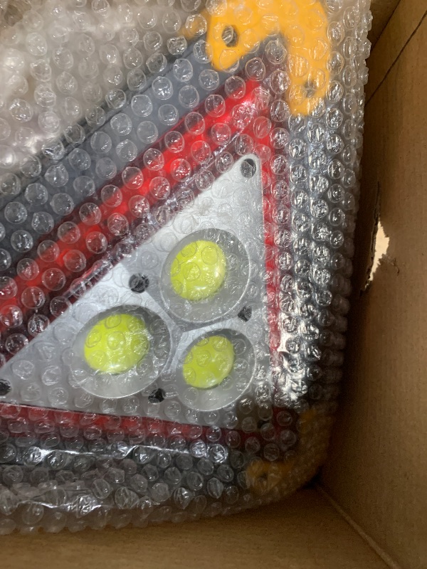 Photo 1 of 3 Pack LED Emergency Warning Triangle Rechargeable Triangles Lights LED Triangle Emergency Lights for Cars Signal Light with USB for Vehicle Truck Accident Repairing Hazard, Batteries Not Included