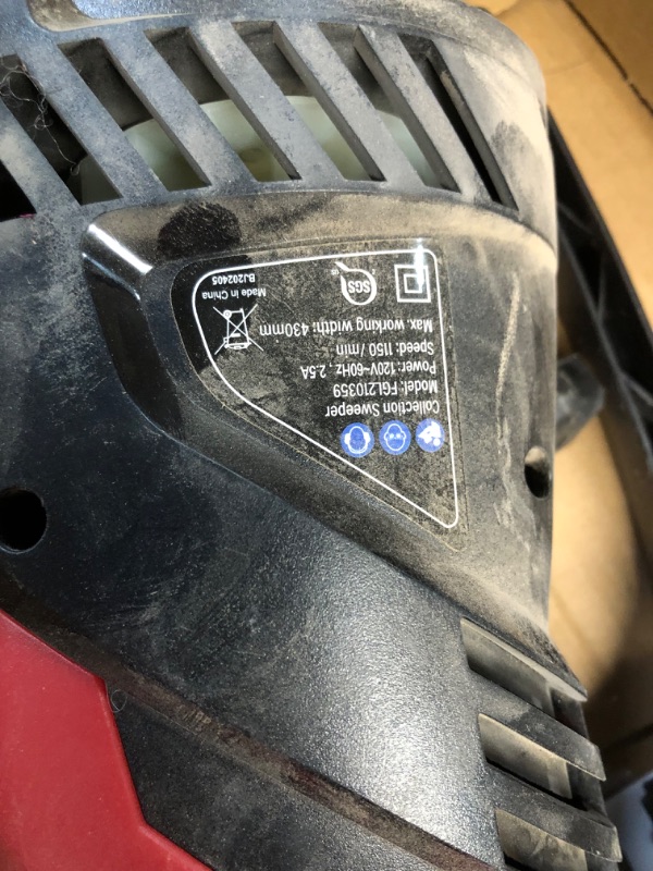 Photo 1 of Artificial Grass Sweeper/Yard Electric Power Brush #Brush & Collect