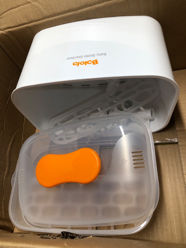 Photo 1 of BOLOLO Baby Bottle Sterilizer and Dryer, Comprehensive Electric Steam Bottle Sanitizer for Baby Stuffs & Breast Pump Accessories