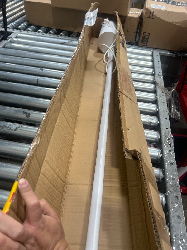 Photo 1 of ***USED - DAMAGED - FLICKERS***
Philips Hue Signe Smart Floor Lamp, White - White and Color Ambiance LED Color-Changing Light - 1 Pack - Indoor - Control with Hue App - Works with Alexa, Google Assistant, and Apple Homekit