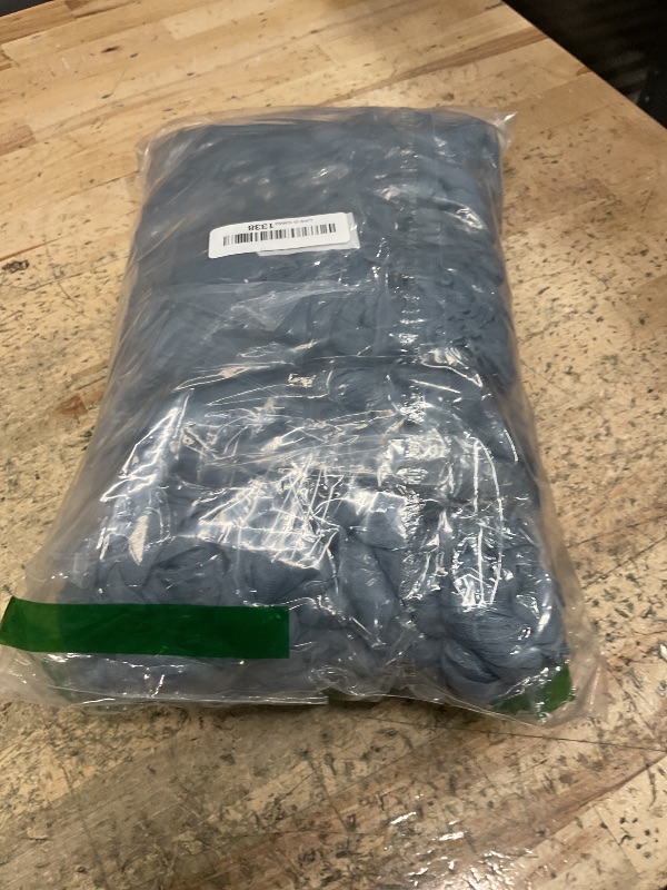 Photo 1 of 10 Pack Dusty Blue Cheesecloth Table Runner 10FT Boho Gauze Fabric Table Runner Vintage Rustic Sheer Runners for Wedding Party Bridal Baby Shower Long Table Decorations