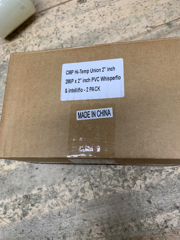 Photo 1 of 2 PACK -CMP Hi-Temp Union 2" inch 2MIP x 2" inch PVC Whisperflo & Intelliflo - 2 PACK