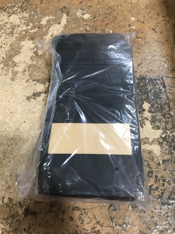 Photo 1 of 100 Pcs Resealable bags,4.7" x 7.9" Stand Up Black Kraft Paper Bags with Matte Window, Zip Lock Food Storage Bags for Packaging Products, Reusable, Sealable