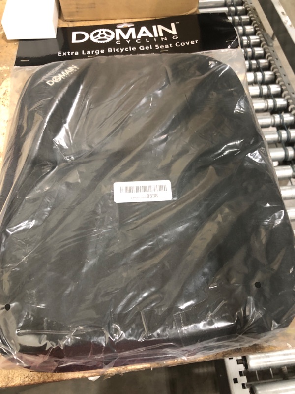 Photo 1 of Domain Cycling Bike Seat Cushion for Recumbent Bike - Pad Gel Exercise Bike Seat Cover for Recumbent Bike Seat, Stationary Spin Bicycle Seat, Women and Men, 39.37 x 29.21 cm