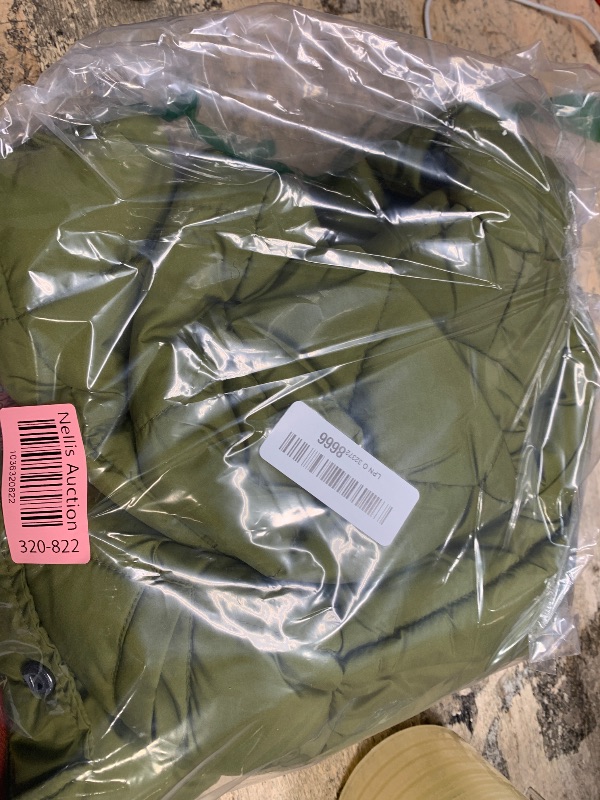 Photo 1 of Amazon Essentials Baby Boys' Heavyweight Hooded Puffer Jacket, Olive, 12 Months