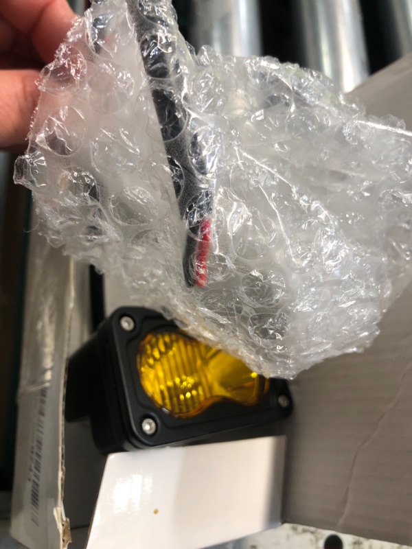 Photo 1 of **MISSING 1 LIGHT AND ALL HARDWARE AND MOUNTING HARNESS**
Yellow LED Pods, AKD Part 3 Inch CREE LED Ditch Lights 40W Spot Flood Combo LED Fog Lights Small Yellow Chase Light Pods 2 Pack for Truck Motorcycle Dirt Bike SUV UTV ATV Surron Toyota