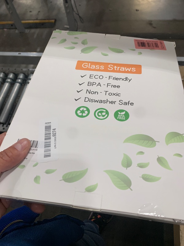 Photo 1 of [12 Pcs] Replacement Glass Straws for Stanley - Compatible with Stanley 40 oz 30 oz Cup Tumbler,12" x 10mm Reusable Clear Glass Straw with 2 Cleaning Brush for Stanley Cup Accessories
