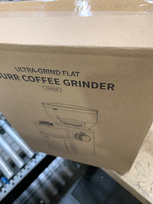 Photo 1 of SHARDOR Electric Burr Coffee Grinder 2.0, Adjustable Burr Mill with 16 Precise Grind Setting for 2-14 Cup, Black