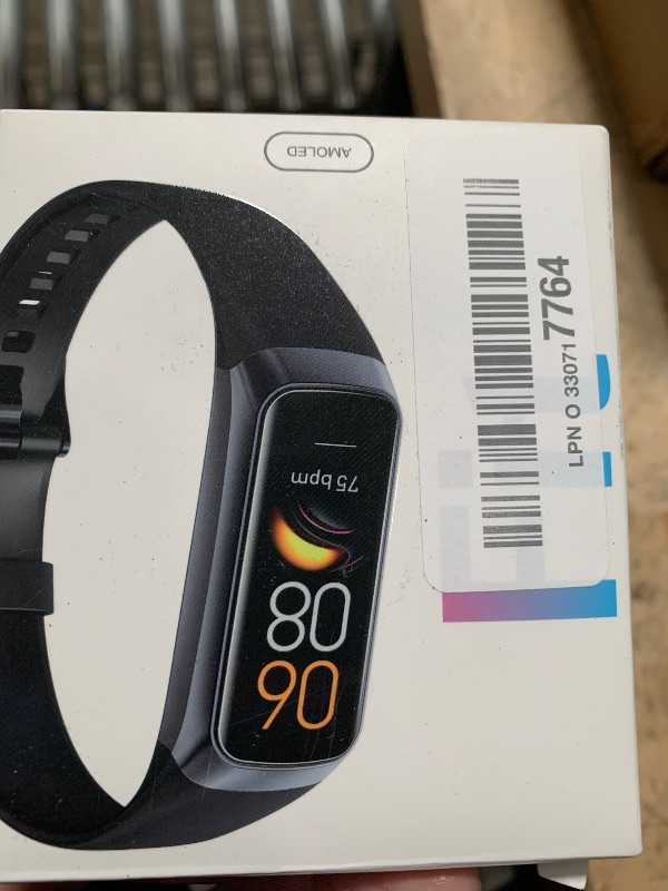 Photo 1 of Fitness Tracker with Step Counter/Calories/Stopwatch, Activity Tracker, Health Tracker with Heart Rate Monitor, Sleep Tracker,1.10''AMOLED Touch Color Screen, Pedometer Watch for Women Men