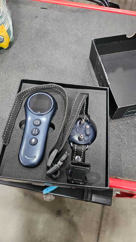 Photo 1 of 2-in-1 Dog Shock Collar & Dog Bark Collar - Smart Anti Barking Dog Training Collar with 5 Adjustable Sensitivity & 3300FT Remote for All Breeds IP67 Waterproof E-Collar