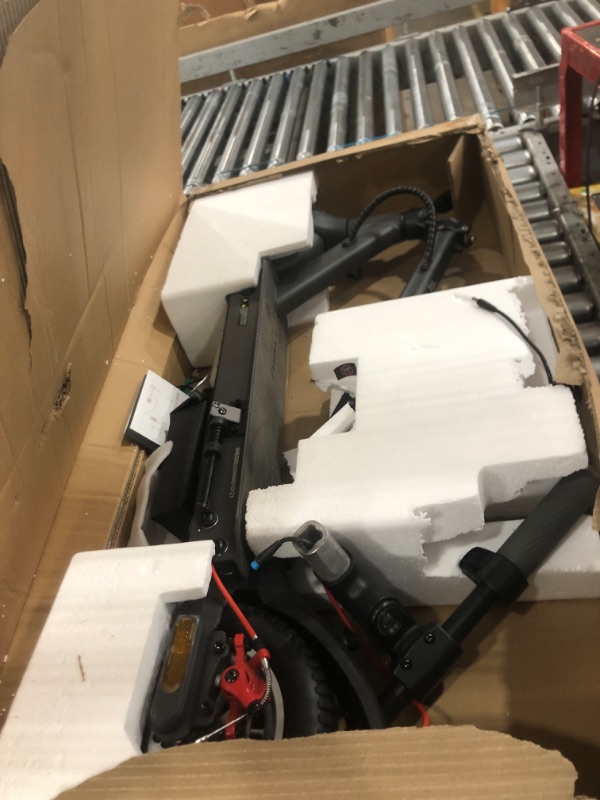 Photo 1 of 5TH WHEEL V30PRO Electric Scooter with Turn Signals - 19.9 Miles Range & 18 MPH, 350W Motor, 10" Inner-Support Tires, Dual Braking System and Cruise Control, Foldable Electric Scooter for Adults
