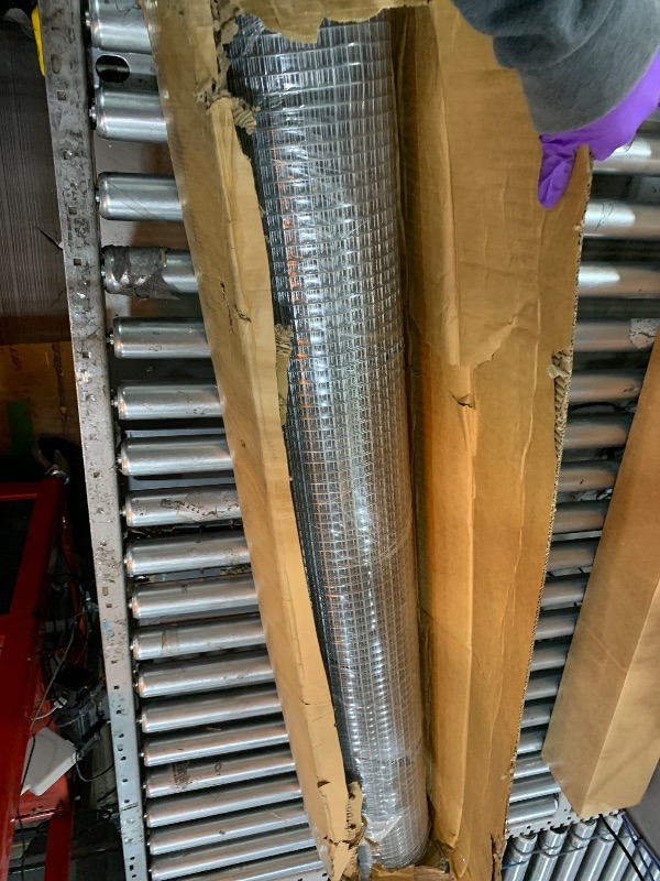 Photo 1 of Dynabyte Hot-Dip Galvanized After Welding Hardware Cloth 1/2 inch 48 X 50 ft 19 Gauge, Rust and Corrosion Resistant, Easy to Bend Simple Installation, Chicken Wire Mesh, Gopher Wire Mesh