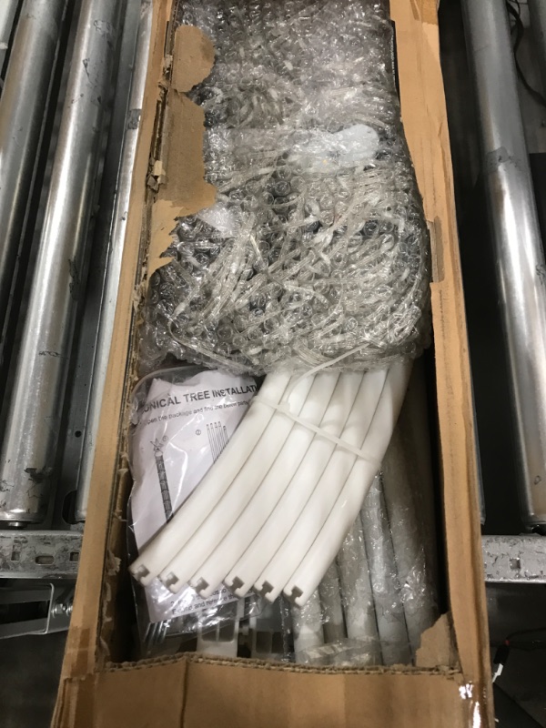 Photo 1 of Smart Lighted Christmas Tree, 9.5Ft 510 LEDs Prelit Cone Tree Lights with Music Sync, Remote & APP Control, Million Colors DIY Artificial tree, Christmas Light Show Tree for Indoor Outdoor Decorations