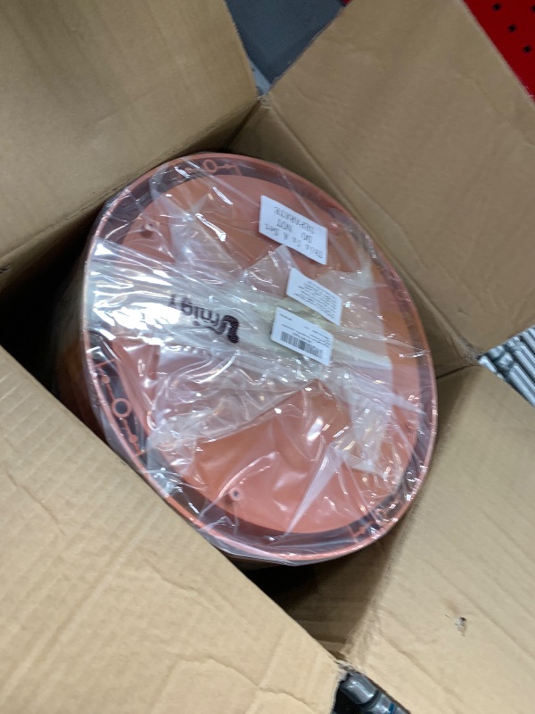 Photo 1 of Umigy 2 Set 5 Tier Stackable Planters Vertical Garden Planters for Strawberry Herb Flower and Vegetable Indoor Outdoor Gardening Pots with Removable Wheels and Bottom(Terracotta)