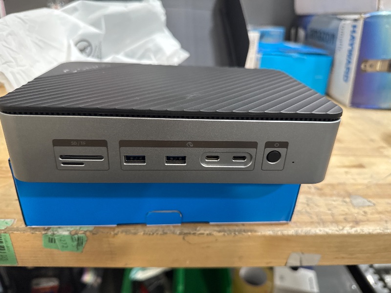 Photo 1 of ORICO USB-C Docking Station with Dual Hard Drive Enclosure, 12-in-1 USB C Hub Fits M.2 NVMe/SATA SSD and 2.5/3.5 inch SSD, 10Gbps, 4K@60Hz HDMI, 100W PD, Card Readers, Ethernet - D35M2