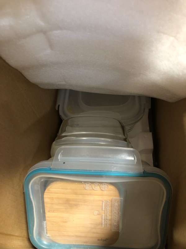 Photo 4 of ***(MIXED SET/ SEE NOTES)***
CZUMJJ Glass Meal Prep Containers Set of 12 Food Storage Containers for Lunches, Dishwasher Safe, Pink